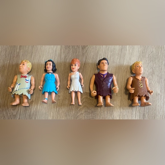 Lot of 5 Vintage UCS Amblin 1993 Movie 5" Action Figures. Plus BamBam. - Picture 1 of 4